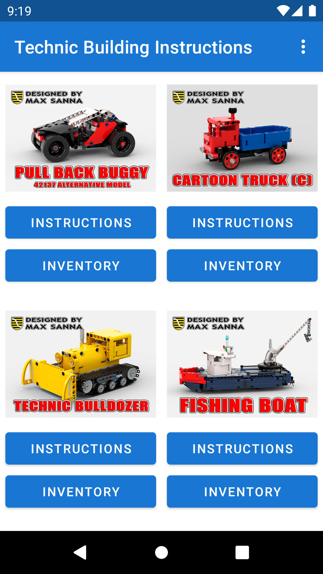 Lego Technic Building Instructions Android Phone Screenshots