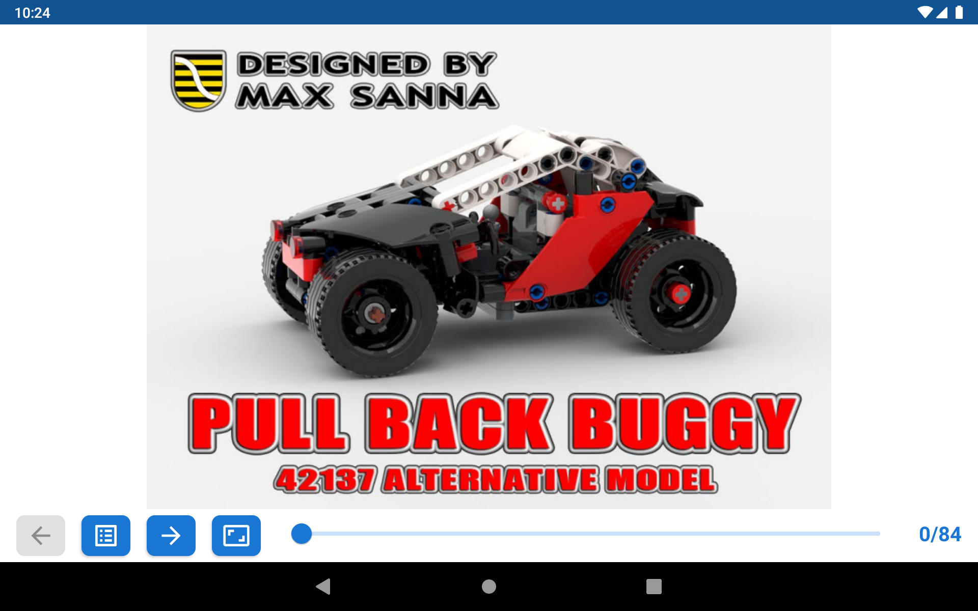 Lego Technic Building Instructions Android Tablet Screenshots